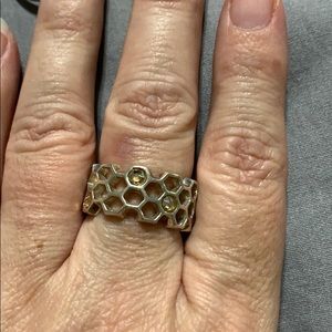 Mignon Faget Hive ring size 10